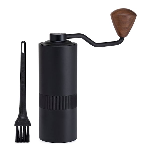 Chefwave Aluminum Alloy Manual Conical Burr Coffee Grinder w Adjustable Setting - CW-HCG