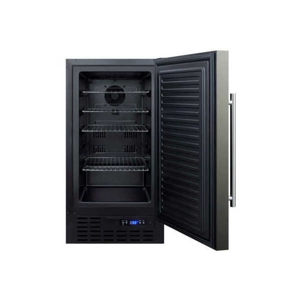 Summit Appliance Div. Summit 18" Wide Built-In All-Refrigerator, ADA Compliant, 17-3/4"W x 24"D x 31-1/2"H, 2.7 Cu.Ft - FF1843BIFADA