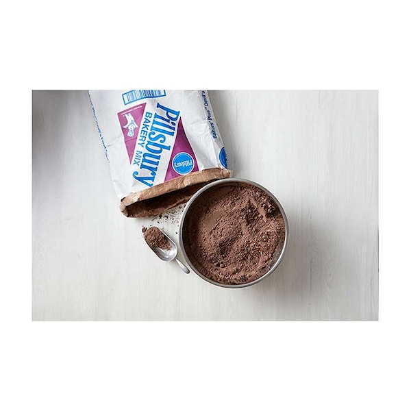Mezcla para pastel Pillsbury Bakers' Plus Devil's Food 50lbs - 18000-39281