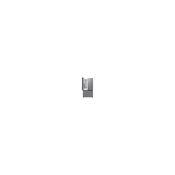 Almo 24 cu. ft. Smart BESPOKE 3-Door Stainless Steel Beverage Center Refrigerator - RF24BB6600QLAA