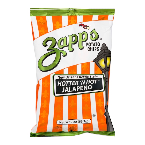 Papas Fritas Zapp's Jalapeño de 5 oz., paquete de 25 - 6021.
