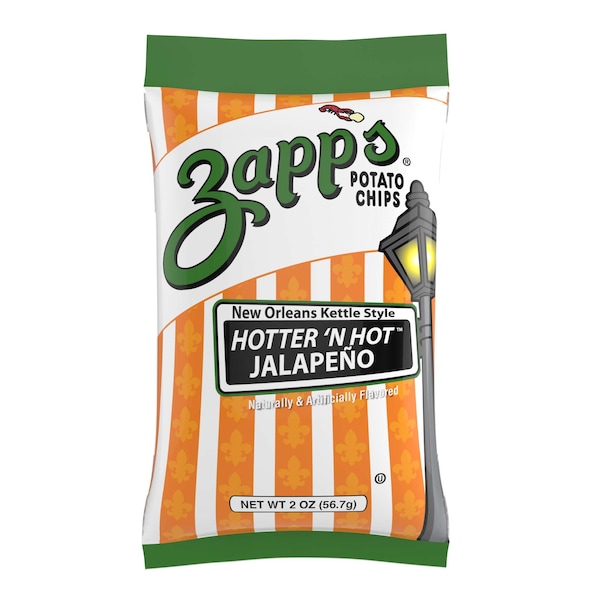 Papas Fritas Zapp's Jalapeño de 5 oz., paquete de 25 - 6021.