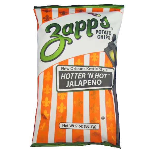Papas Fritas Zapp's Jalapeño de 5 oz., paquete de 25 - 6021.