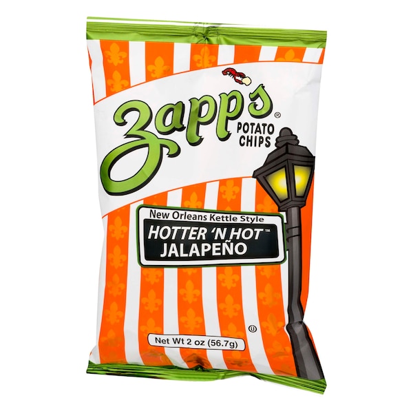 Papas Fritas Zapp's Jalapeño de 5 oz., paquete de 25 - 6021.