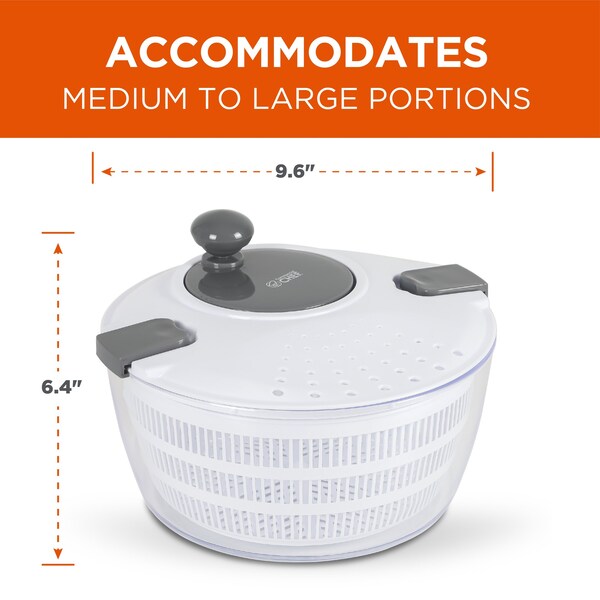 Commercial Chef Salad Spinner BPA Free, Wash and Dry Lettuce and Vegetables - CH1542