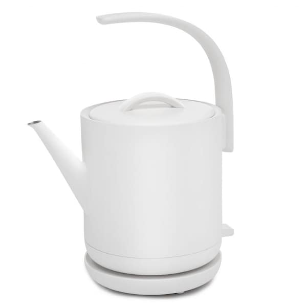 Chefwave Electric Lightweight Pourover Kettle for Coffee And Tea, Matte White - CW-EK-W