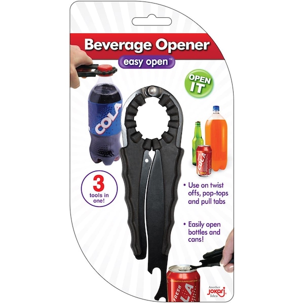 Jokari Magic 3-in-1 Beverage Opener - Set of 3 - 0206042P3