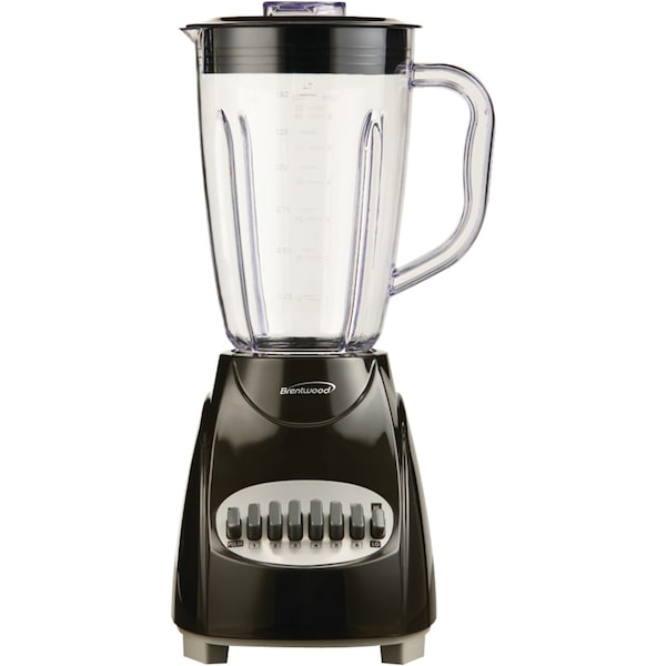 Brentwood Appliances Electric 50oz. 12-Speed Pulse Blender with Plastic Jar (Black) - JB-220B
