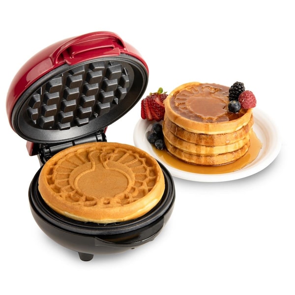 Nostalgia MyMini Turkey Waffle Maker - MWFTRKY5CRBY