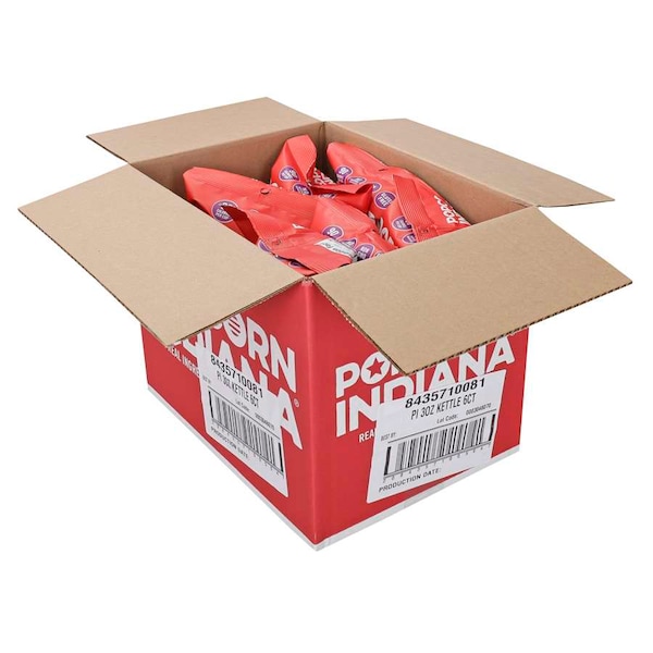 Palomitas de maíz Popcorn Indiana Kettle Corn de 3 oz. Bolsa, paquete de 6 - 8435710081