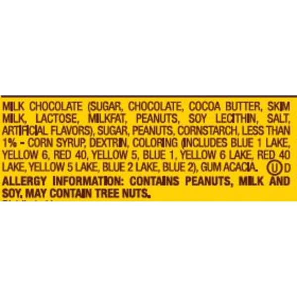 Caja de película M&M's cacahuate de M&M's de 3.1 oz., PK12 - 313609