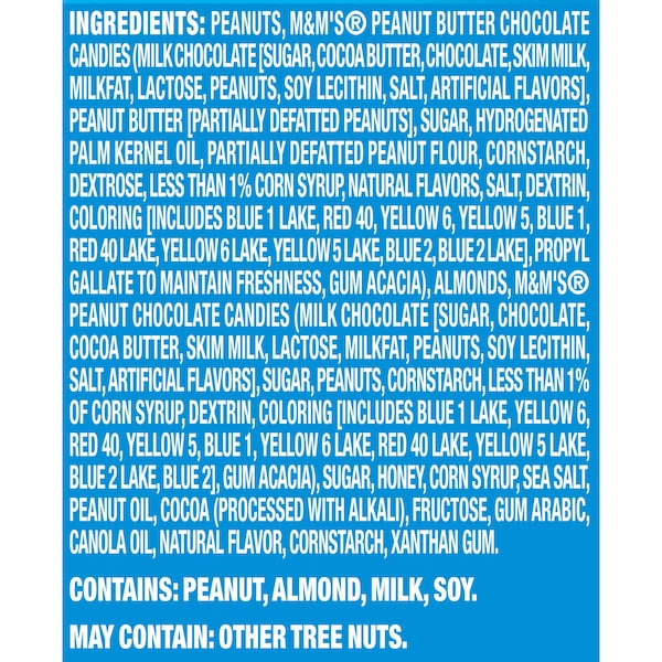 Planters Mezcla de Rastro de Mantequilla de Cacahuate y Chocolate en bolsa de 6 oz, paquete de 12 - 10029000021119