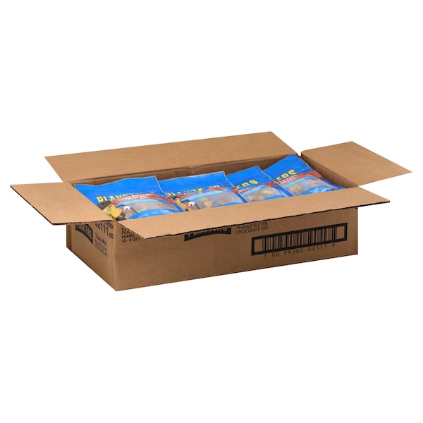 Planters Mezcla de Rastro de Mantequilla de Cacahuate y Chocolate en bolsa de 6 oz, paquete de 12 - 10029000021119