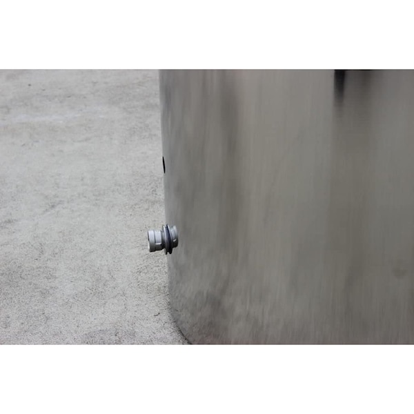Concord 304 S/S 1/2" NPT to 1/2" Female NPT Weldless Bulkhead Fitting - Weldless