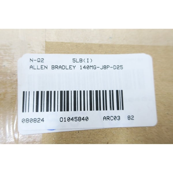 Allen Bradley 3P 250A AMP 480V-AC MOLDED CASE CIRCUIT BREAKER - 140MG-J8P-D25