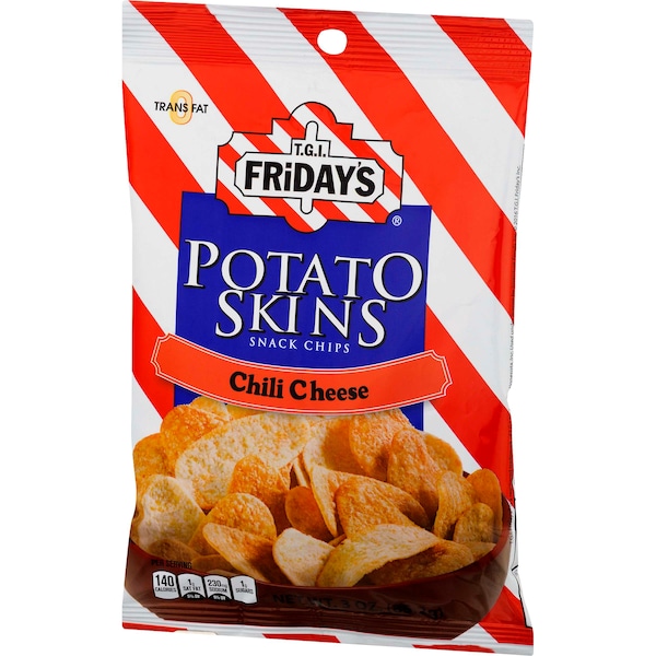Papas a la piel con chile y queso de TGI Friday's en bolsa de 3 oz, paquete de 6 - 30177