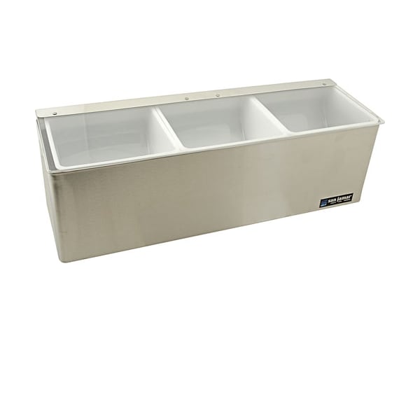 San Jamar Tray, Chilled Condiment, 3 Qt For  - Part# Sjb6183L - SJB6183L
