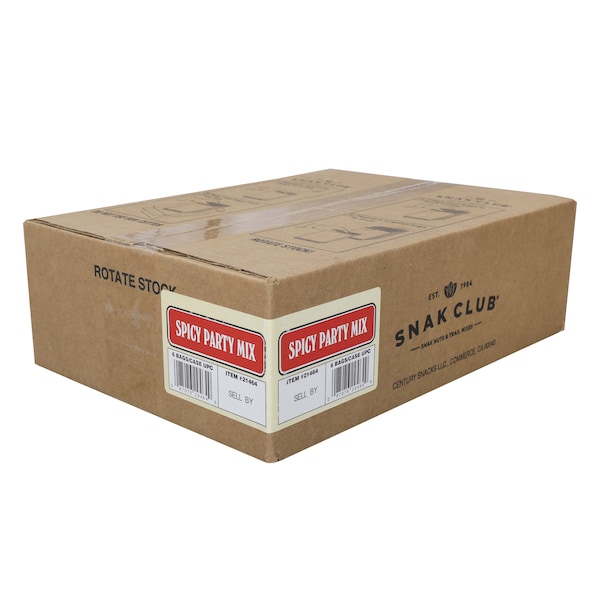 Club de bocadillos Snak Century Snacks Mezcla Picante para Fiestas de 6.75 oz., paquete de 6 - 1721464