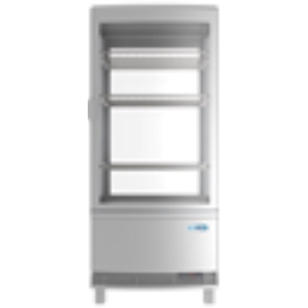 Koolmore Countertop Refrigerator Display Case Commercial Beverage Cooler with LED lighting - CDCU-3C-SV
