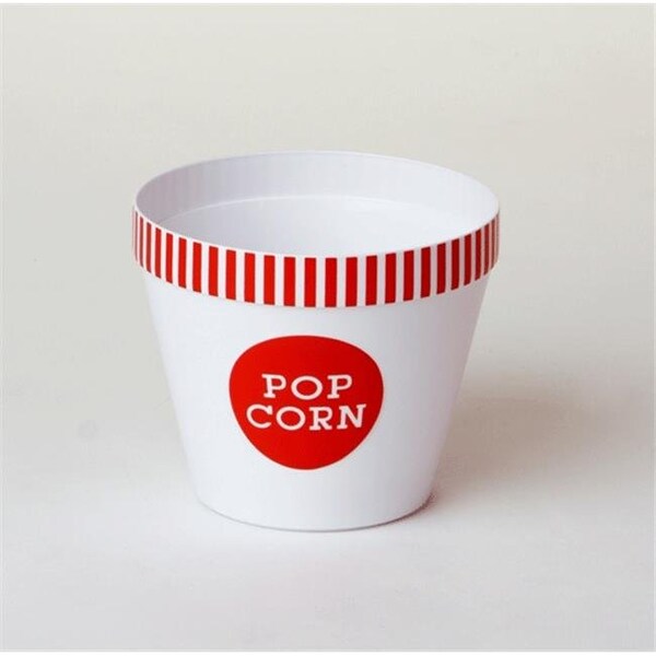 Wabash Valley Farms Wabash Valley Farms 44203 Small Classic Red Striped Rim Popcorn Bucket - 44203