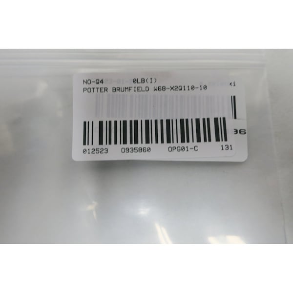 Potter-Brumfield Circuit Breaker, W6 Series, 10A, 2 Pole, 240/277/415V AC - W68-X2Q110-10