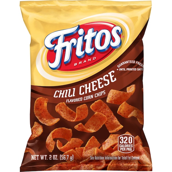 Fritos 2.00 oz. Frito Chili Cheese, PK64 - 00028400443548

Fritos 2.00 oz. Frito Chile con Queso, PK64 - 00028400443548