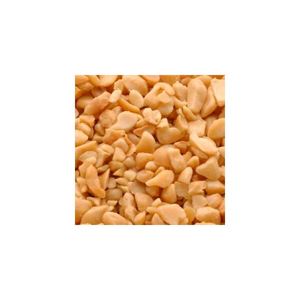 Piezas de nuez de macadamia tostadas en seco sin sal Azar Azar 5 libras - 9619696