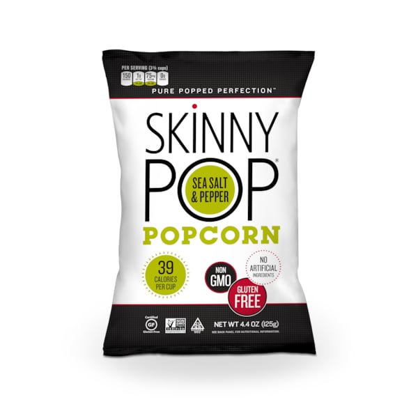 Skinnypop Skinnypop 4.4 oz. Pimienta Negra, PK12 - 1014077