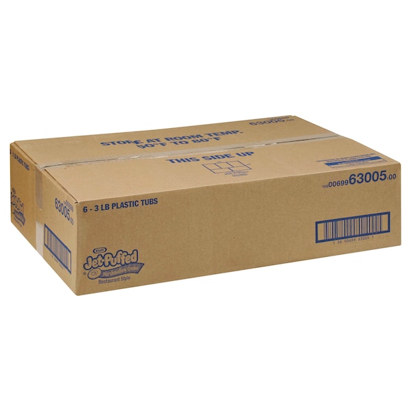 Crema de malvavisco Jet-Puffed de 3 libras en envase, paquete de 6 - 10600699630051