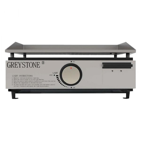 Cocina Casera 17 in. 2022 Greystone Griddle with Stainless Steel Cooking Plate - CO3643578