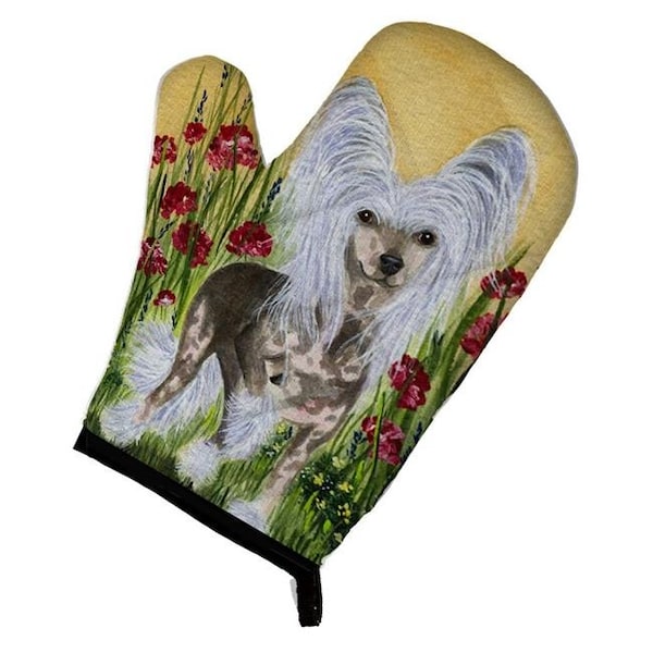 Carolines Treasures Carolines Treasures SS8185OVMT Chinese Crested Oven Mitt - SS8185OVMT