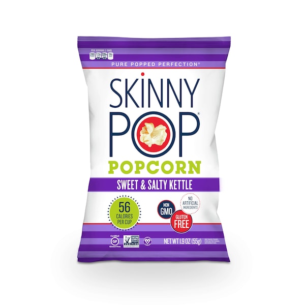 Skinnypop Skinnypop 1.9 oz. Dulce y Salado Kettle, paquete de 12 - 6002450-SP