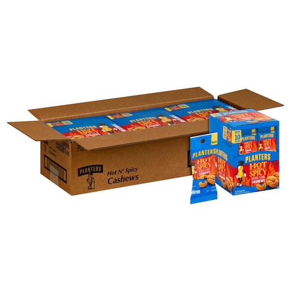 Planters Planters Maní Picante Caliente 2.25 oz. Tubo, Paquete de 30 - 10029000025810