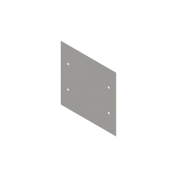 Wiegmann Electrical Box Cover, Rectangular, Carbon Steel, Flush Cover - SCF3636
