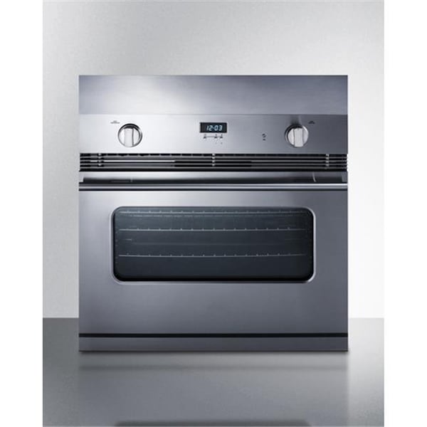 Summit Appliance Summit Appliance TKSGWO30 4.5 x 30 x 1.25 in. Wall Oven Trim Kit; Stainless Steel - TKSGWO30