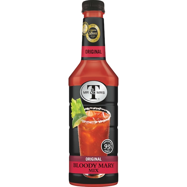 Señor y Señora Ts Mr. & Mrs. T's Mezcla Original de Bloody Mary 1 Litro, PK6 - 10113895