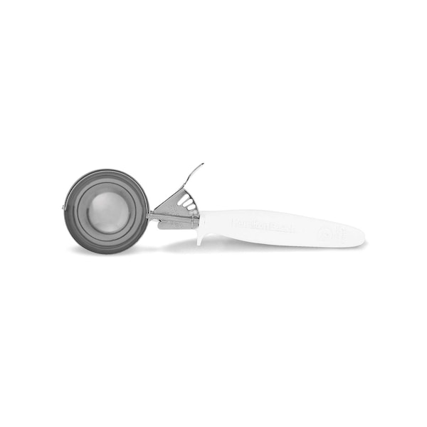 Hamilton Beach Hamilton Beach 4.66 oz. Microban Stainless Steel Ergogrip White Disher - 80-06