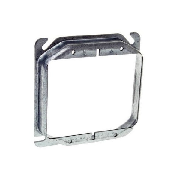 Racoorporated Electrical Box Cover, Square, Steel, Raised Cover - 8779