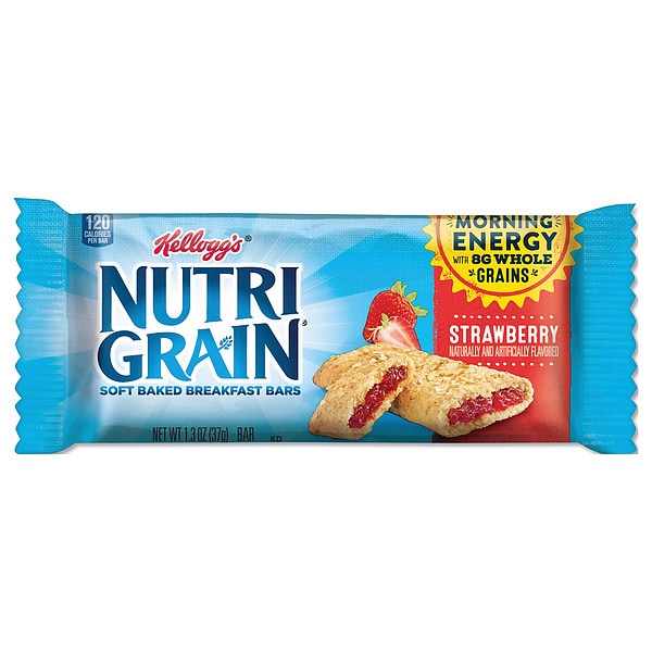 Nutrigrain 1.3 oz. Barras de cereal de fresa Nutri-Grain® 16 PK - 35945