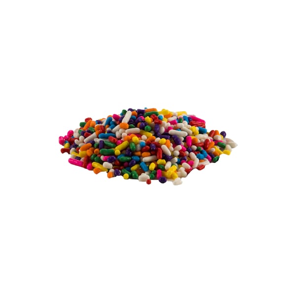 Rey de las Decoraciones para Repostería Sprinkle King Carnival Blend sin parcialmente hidrogenado 6 lbs, PK4 - 30581264.LB6