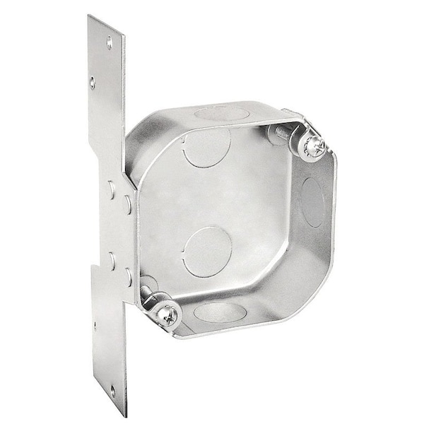 Southwire Electrical Box, 14 cu in, Octagon Box Type, Steel, Octagon Shape - 54151-FANWP