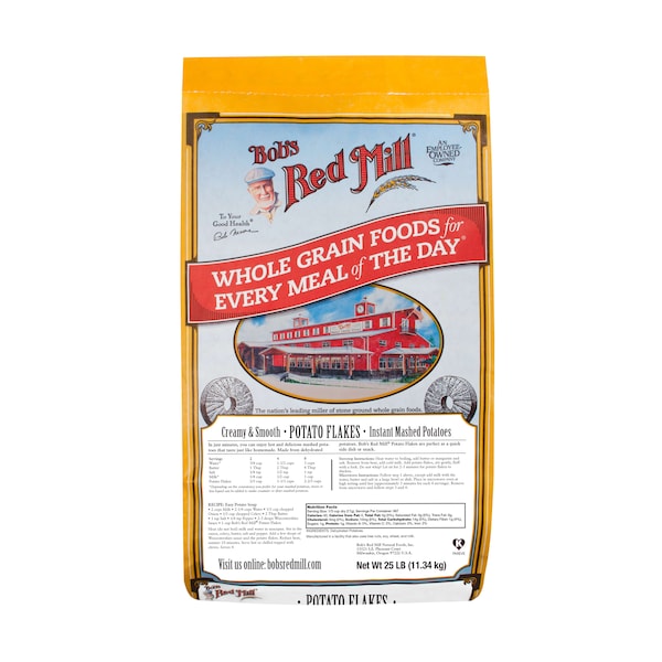 Harina de Papa en Escamas de Bob's Red Mill - 25 lbs - 1454B25
