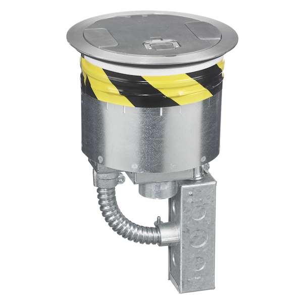 Hubbell Wiring Device-Kellems Recessed 8" Series, Kit - S1R8PTZZ3ALU
