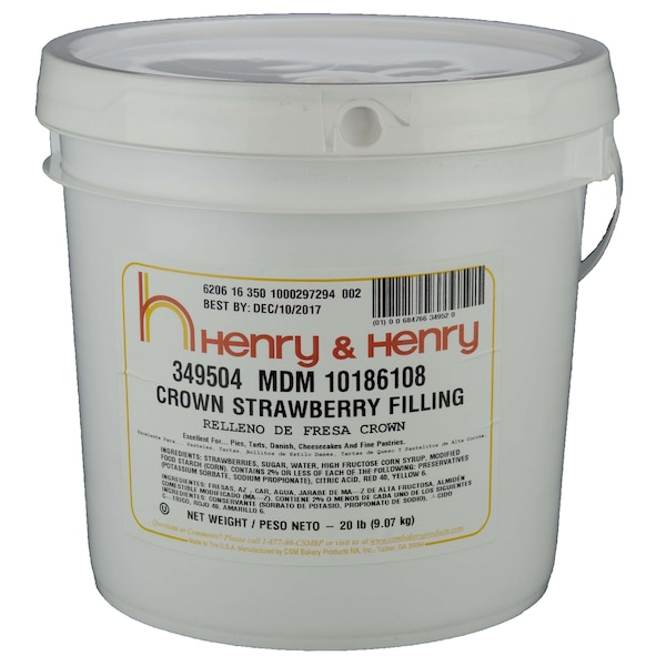 Henry y Henry Relleno de Fresa, 20 libras - 10186108