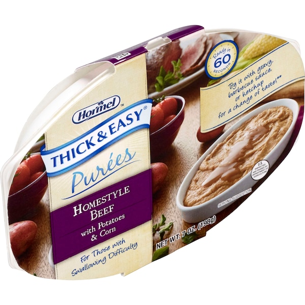 Espeso y fácil Puré de carne casera con papas y elote 7 oz., PK7 - 60747