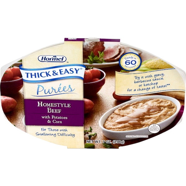 Espeso y fácil Puré de carne casera con papas y elote 7 oz., PK7 - 60747