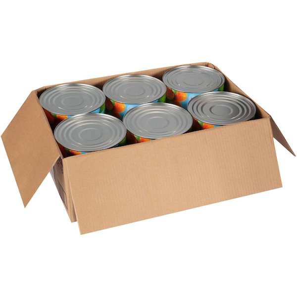 Mandarina Dole en almíbar ligero en lata de 100 oz, paquete de 6 - 04218