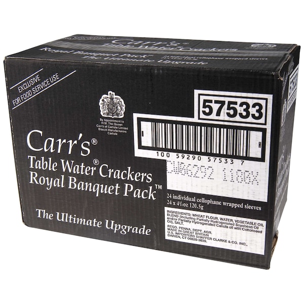 Galletas de agua Carr's Table Water Crackers Pack Banquete Real 8.81 oz., PAQ12 - 5929057533