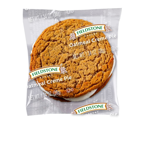 Fieldstone Bakery Pastelito de Avena con Crema Envuelto Individualmente, PK192 - 09801