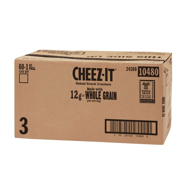 Cheez-It Galleta Integral Original de 1 oz., PK60 - 2410010480